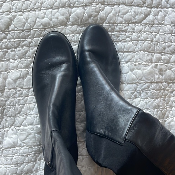 Stuart Weitzman Knee High Leather Boots - Size 9 - Picture 8 of 10